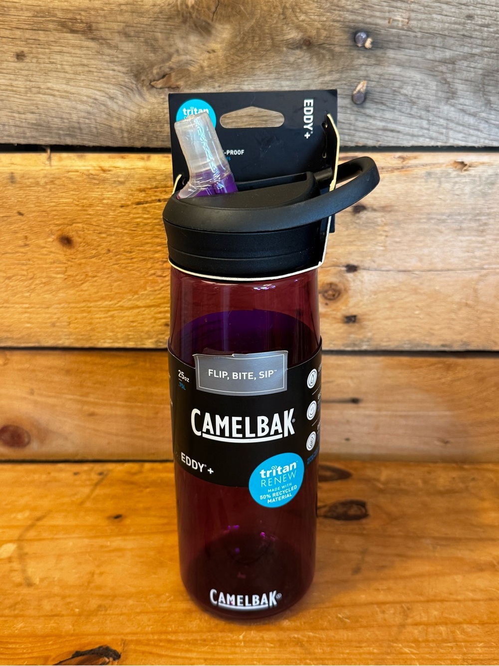 CamelBak Eddy+ 25 oz Tritan Renew Water Bottle – Purple/Pink